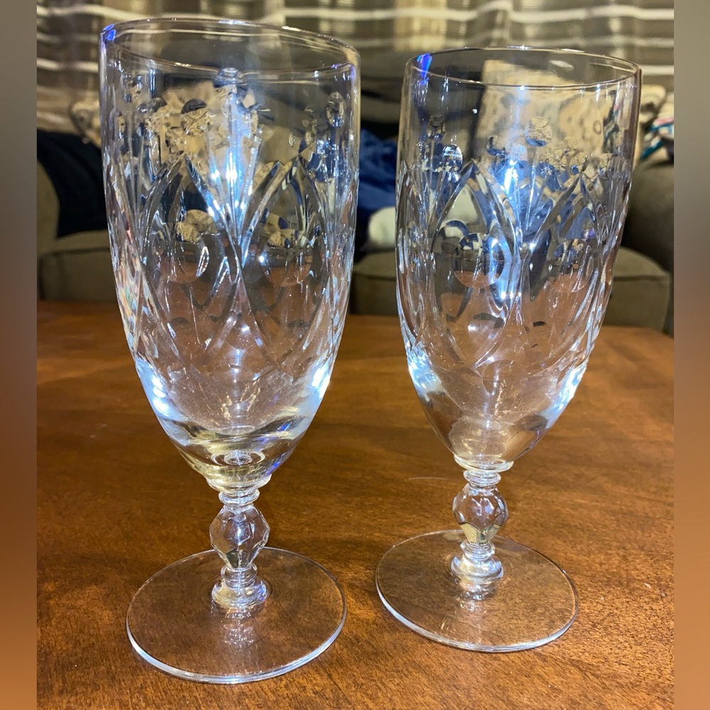 Chantilly by Rock Sharpe set of 2 iced tea glasses